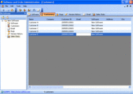 Software and Order Administration screenshot